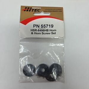 HiTec PN 55719 HSR-8498HB Horn & Horn Screw Set